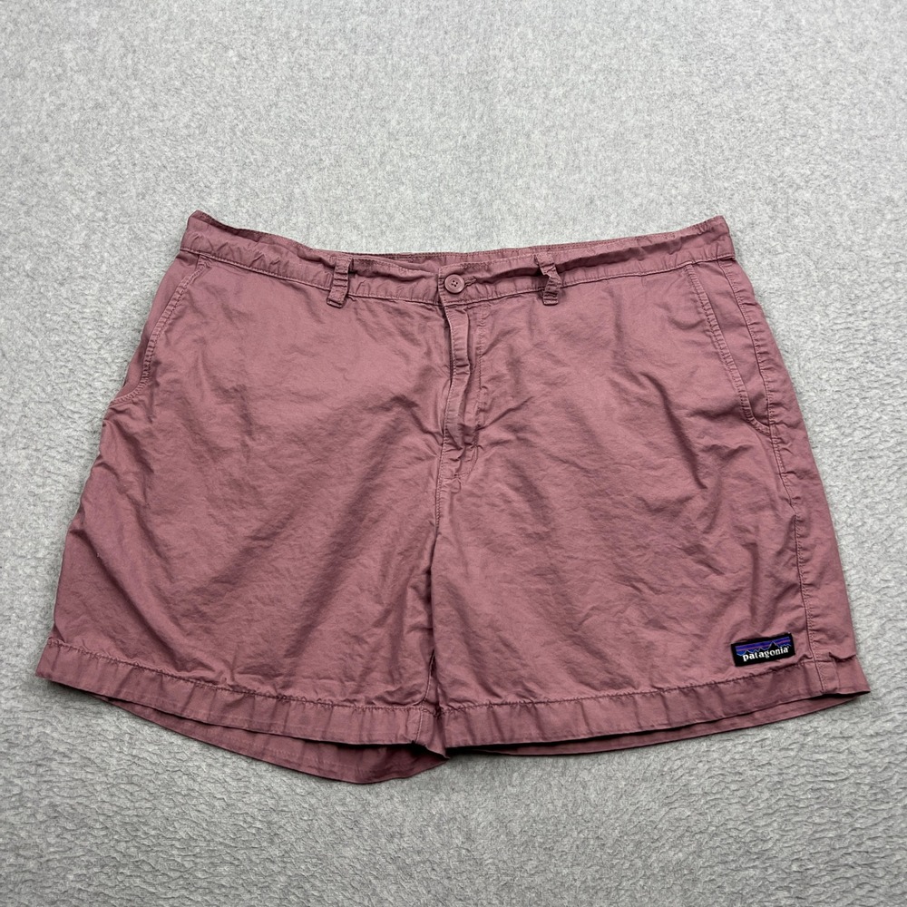 Patagonia Lightweight All-Wear Hemp Shorts Mens 38 Evening Mauve Organic 57756